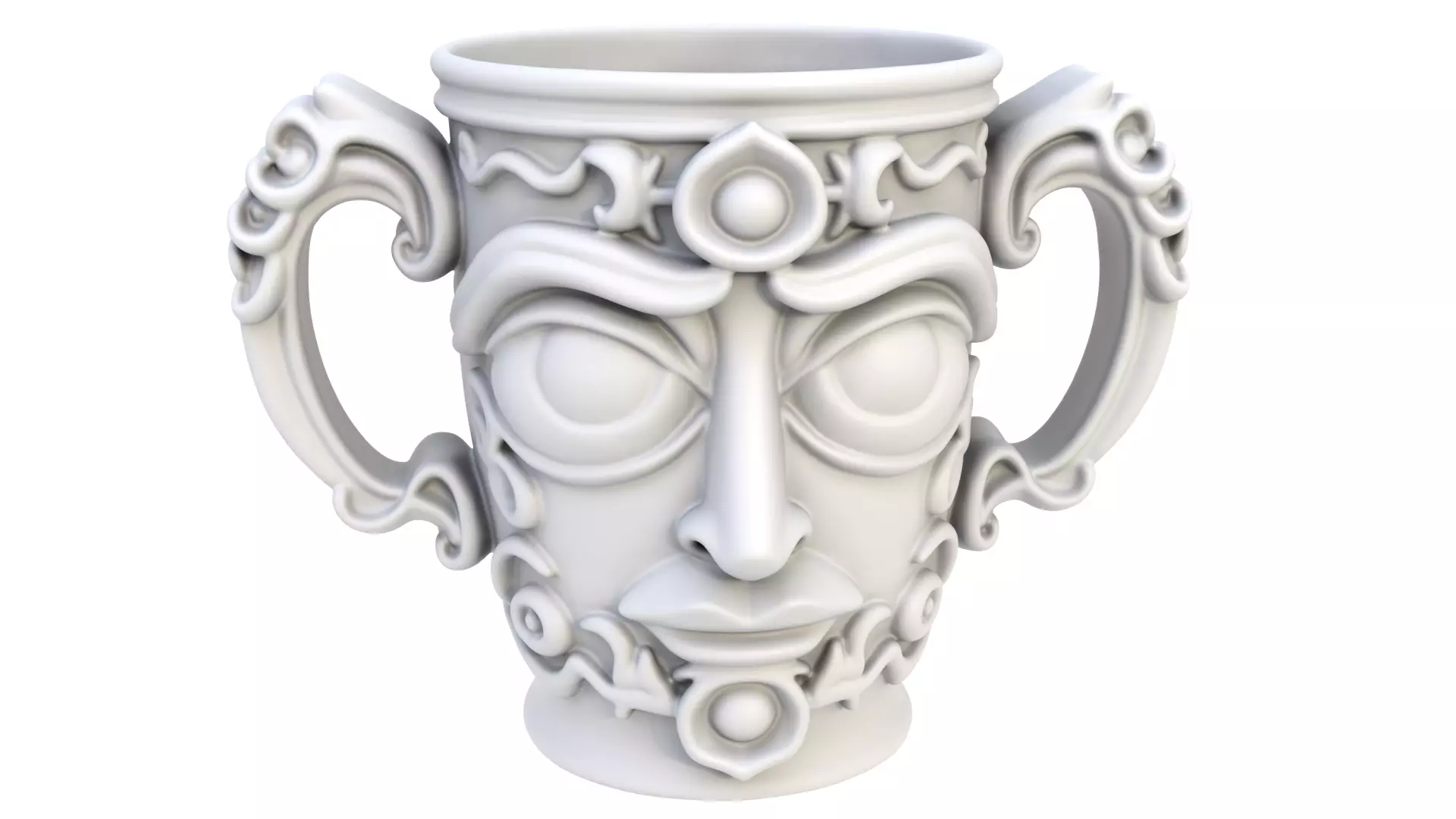 Abstract mug 03 3D model_4