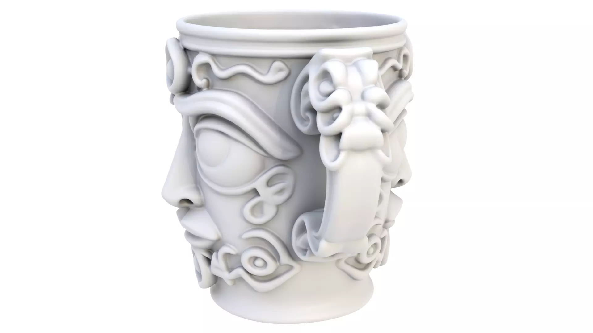 Abstract mug 03 3D model_2