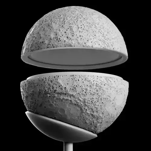 Lunar Moon Box 3D print model