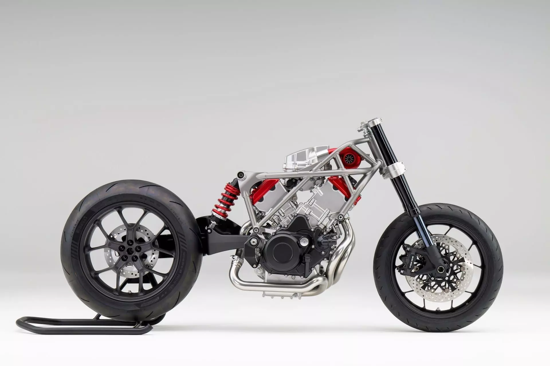 HONDA V3 ELECTRIC SUPERCHARGED ENGINE BASED ON EICMA 3D model_22