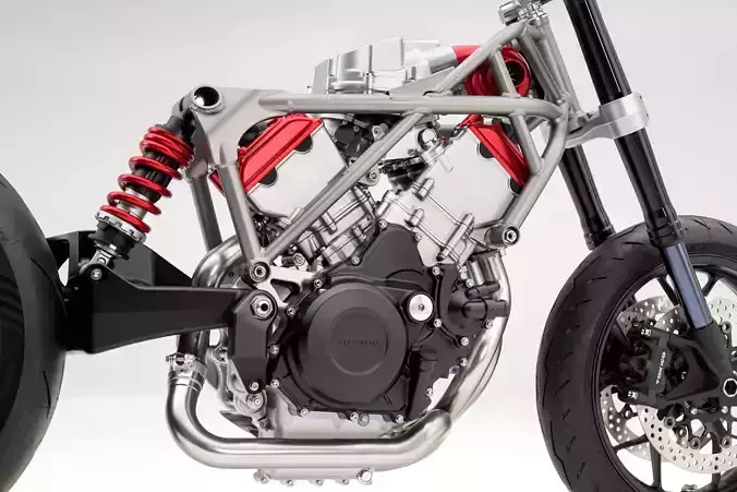 HONDA V3 ELECTRIC SUPERCHARGED ENGINE BASED ON EICMA