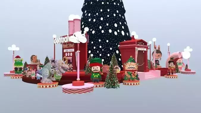 Magical Christmas Village with CentralwOrld Christmas Tree