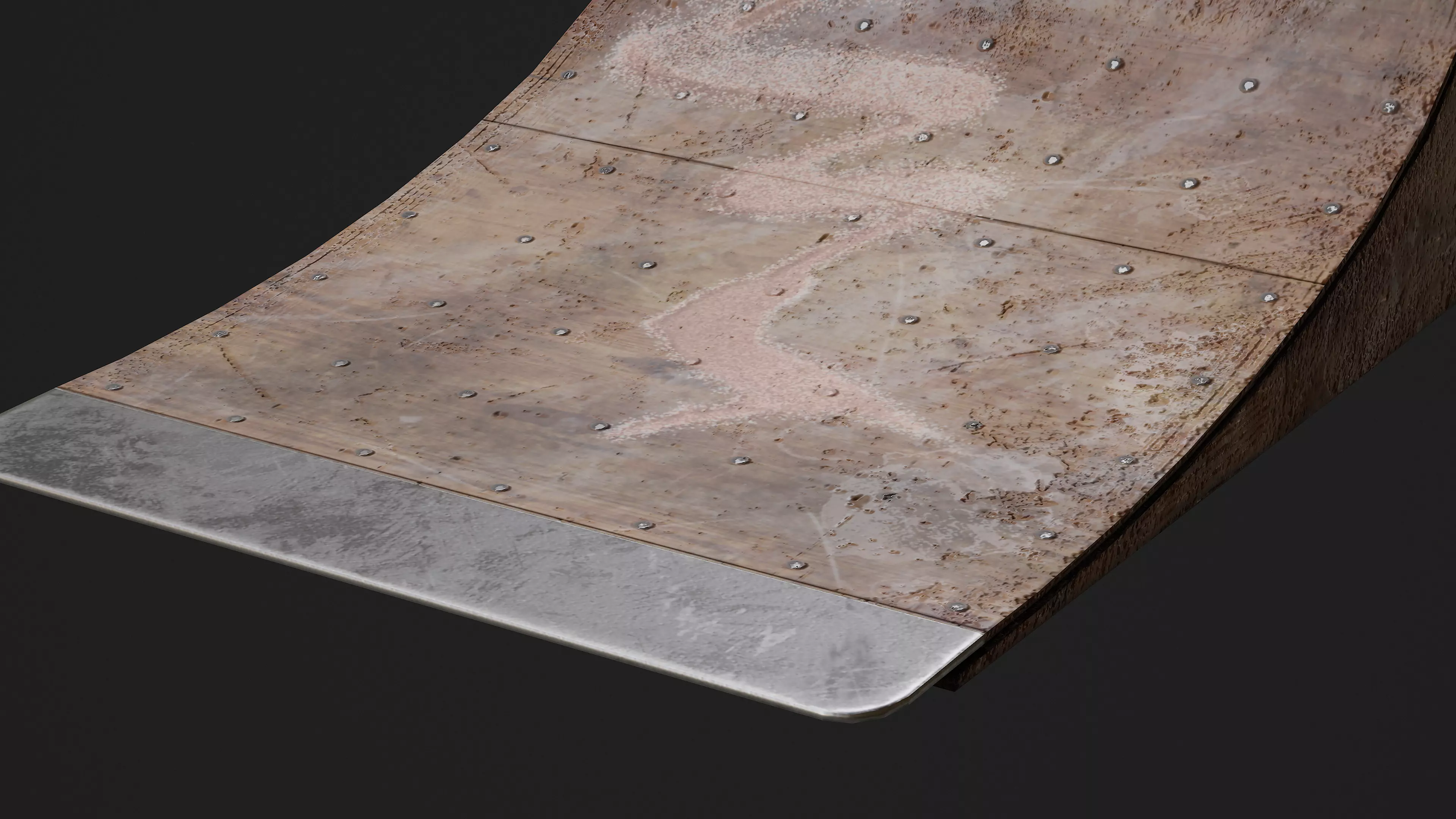 Skate Ramp Game Ready Model Low-poly 3D model_4