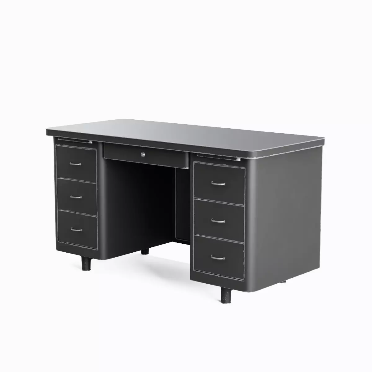 Metal Desk Pack 3D Model Collection_27