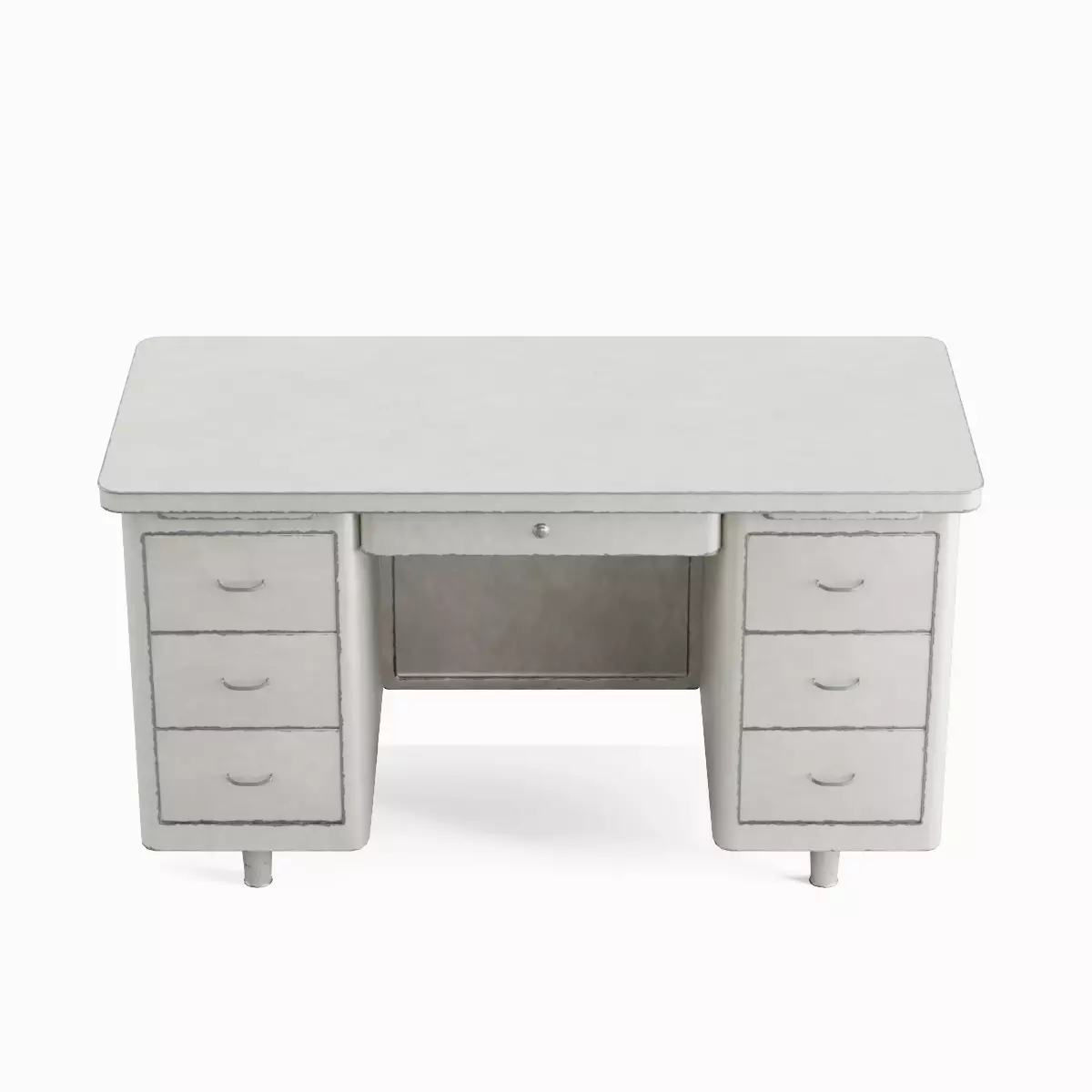 Metal Desk Pack 3D Model Collection_22