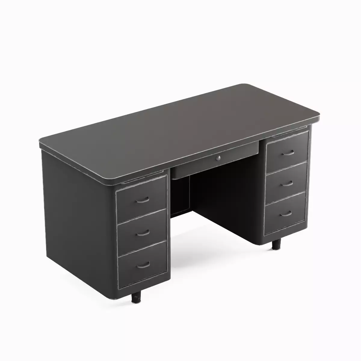 Metal Desk Pack 3D Model Collection_29