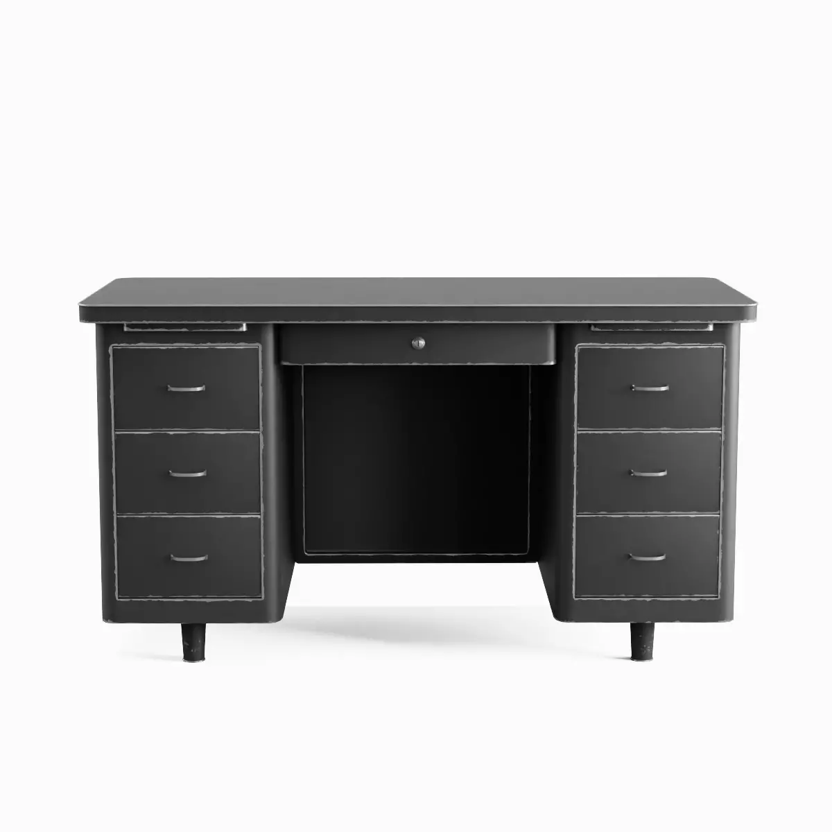 Metal Desk Pack 3D Model Collection_25