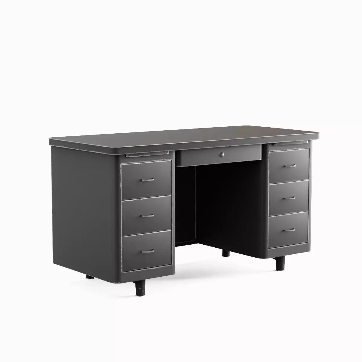 Metal Desk Pack 3D Model Collection_26