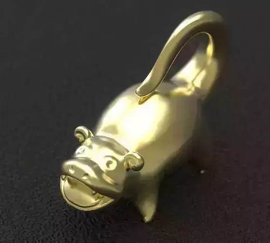 hippo pendant 001