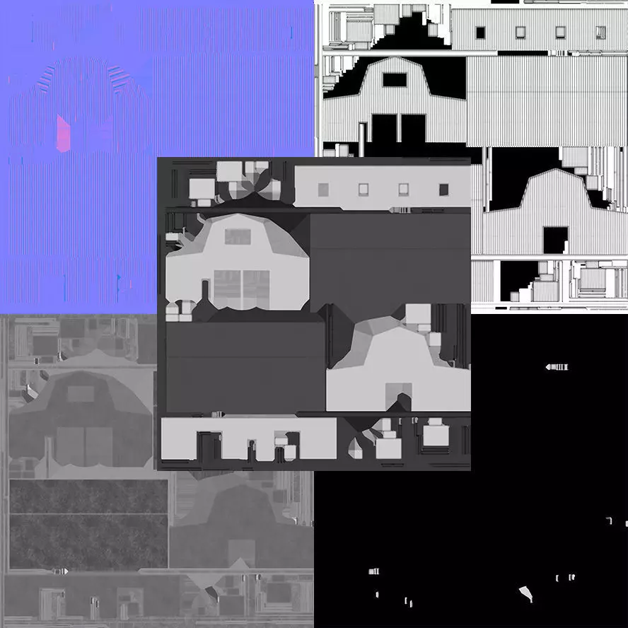 6 PBR Farm Buildings Collection _14