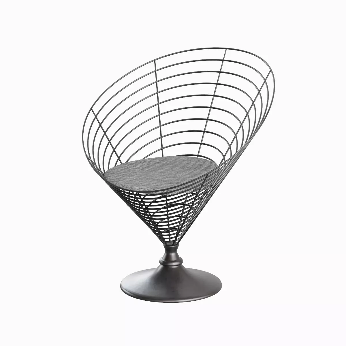 Wire Cone Chair Pack 3D Model Collection_28