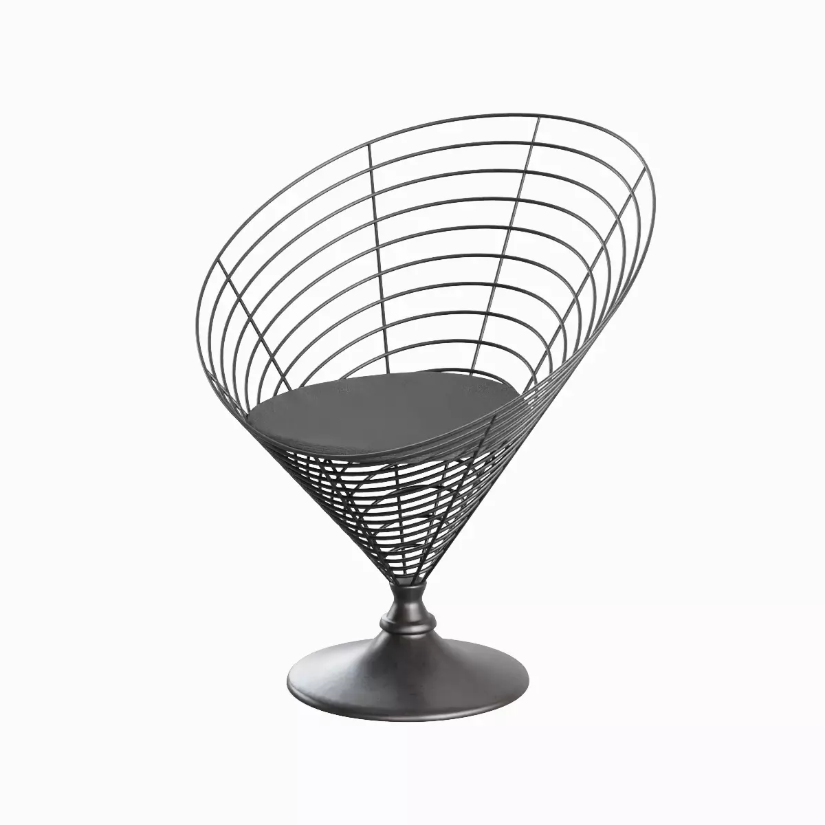 Wire Cone Chair Pack 3D Model Collection_16
