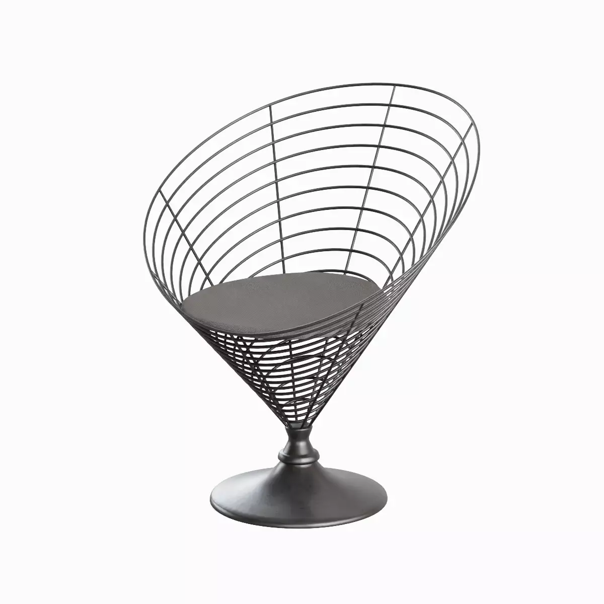 Wire Cone Chair Pack 3D Model Collection_22