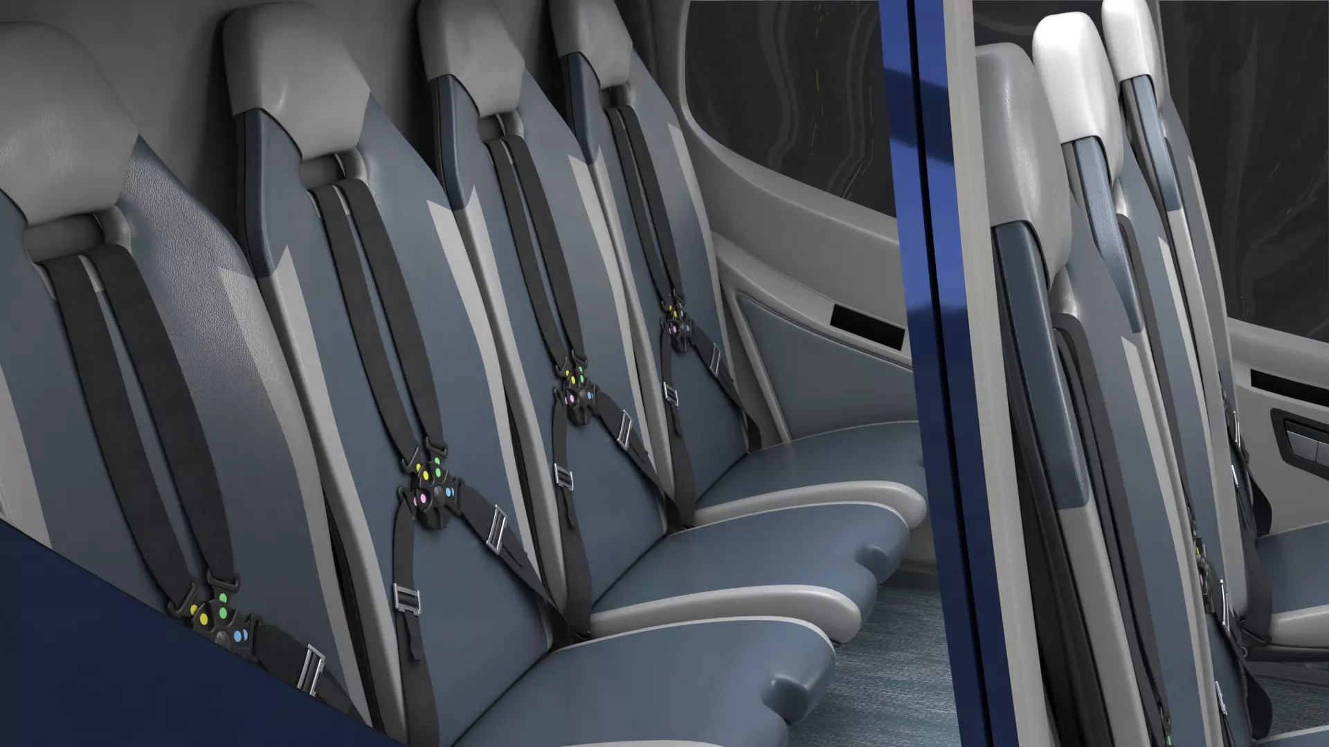 Airbus H130 High Detail 3ds max Vray 3D model_55