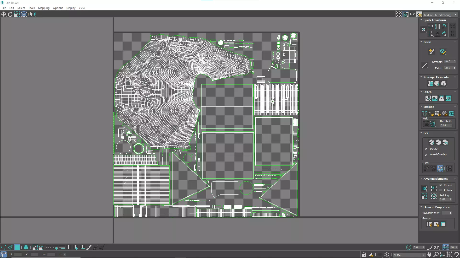 Airbus H130 High Detail 3ds max Vray 3D model_94
