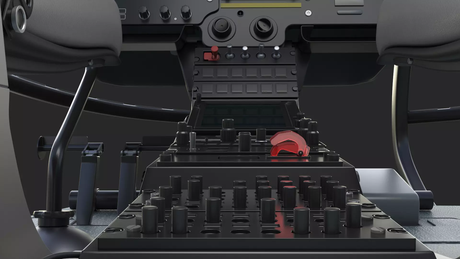 Airbus H130 High Detail 3ds max Vray 3D model_60