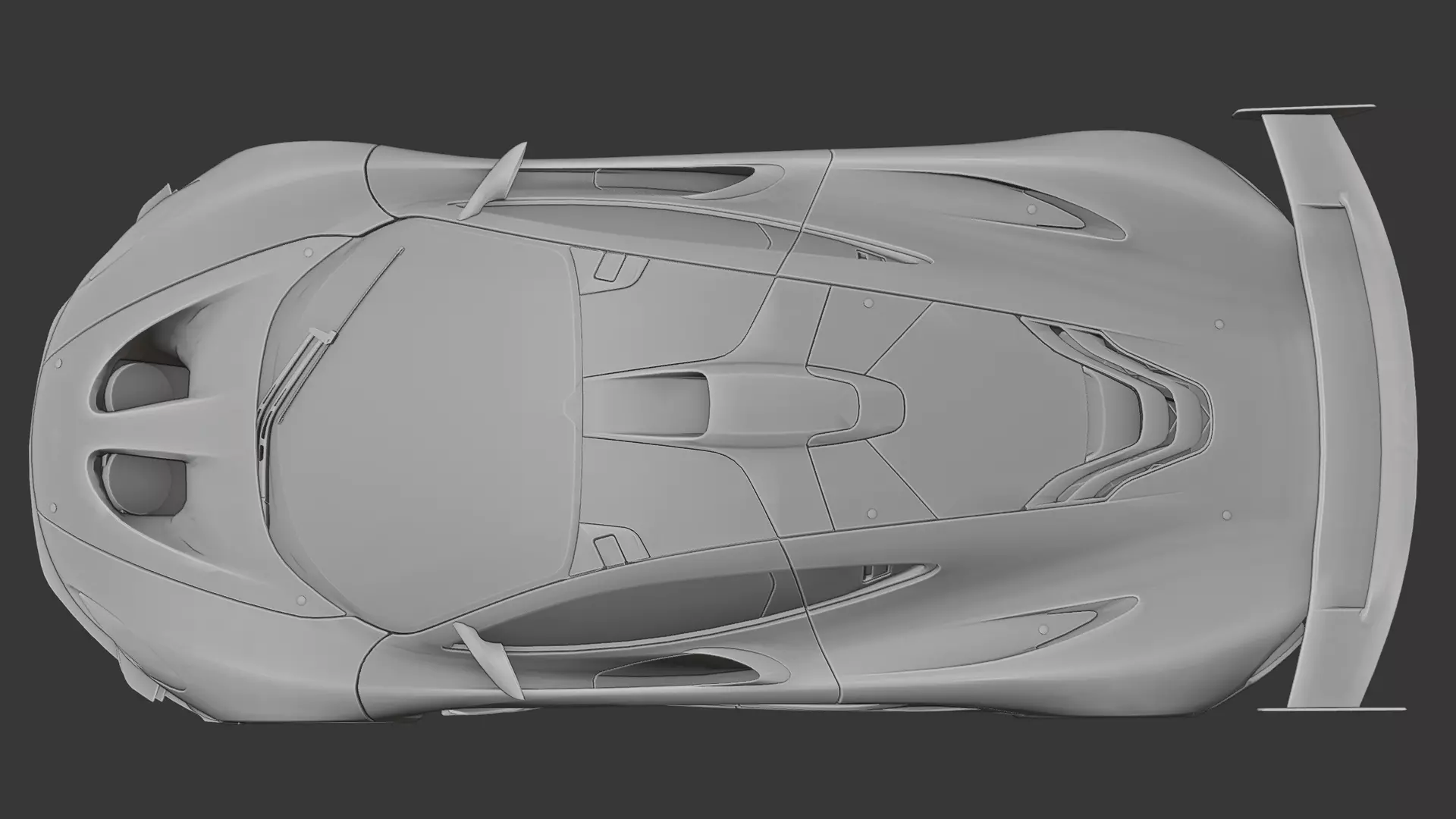 McLaren P1 GTR 3D print model_11