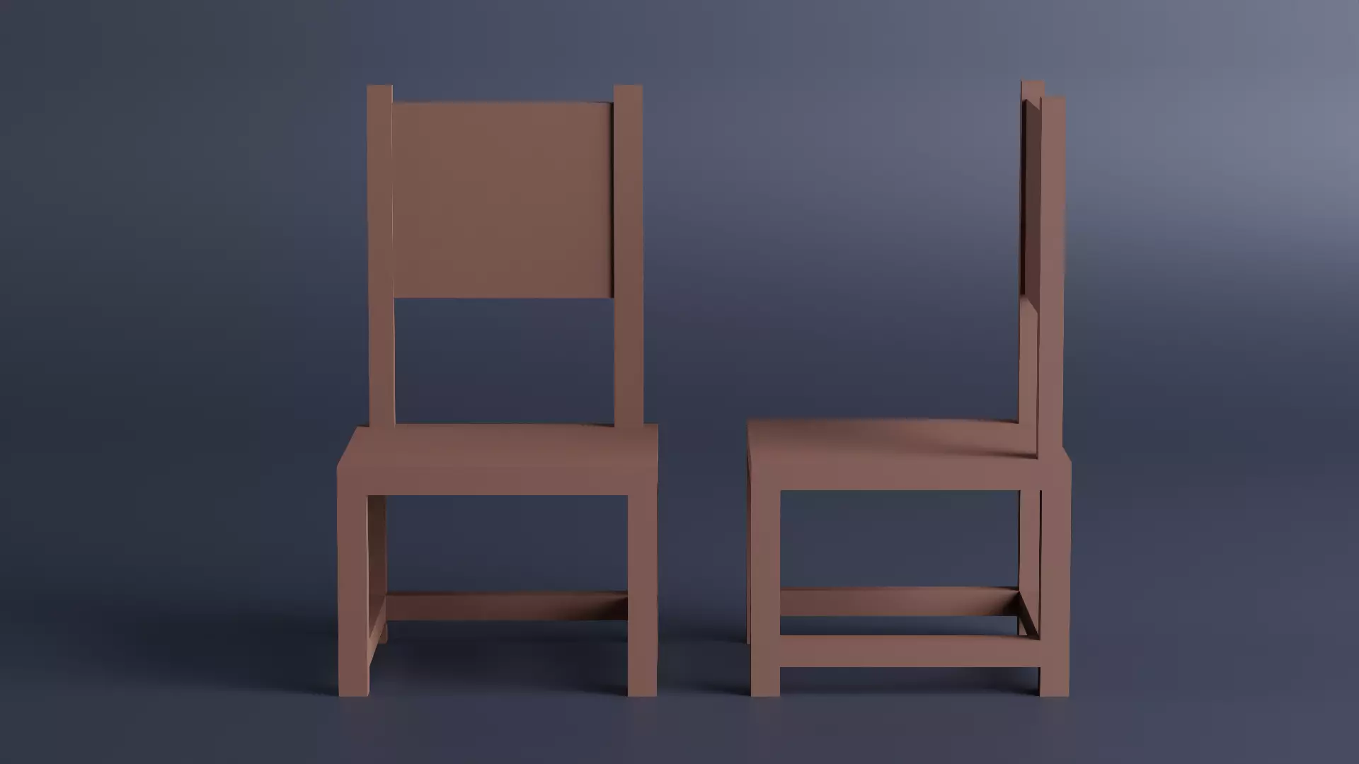 Picnic Table and Chairs plus Textured cloth 3D model_1