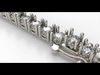 Tennis Bracelet 0l10ct 3D print model_1