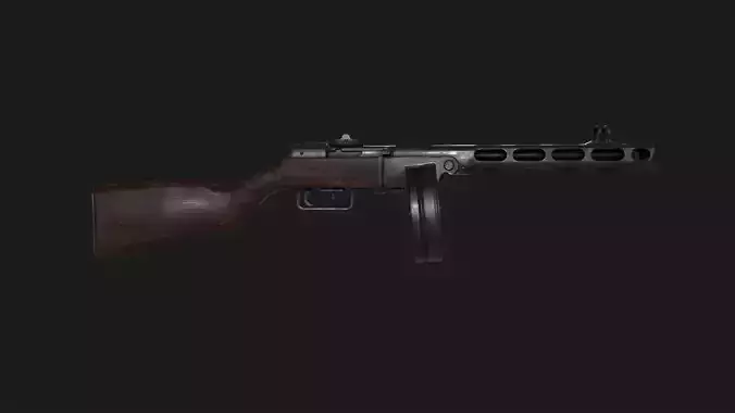 PPSH-41 Submachine Gun