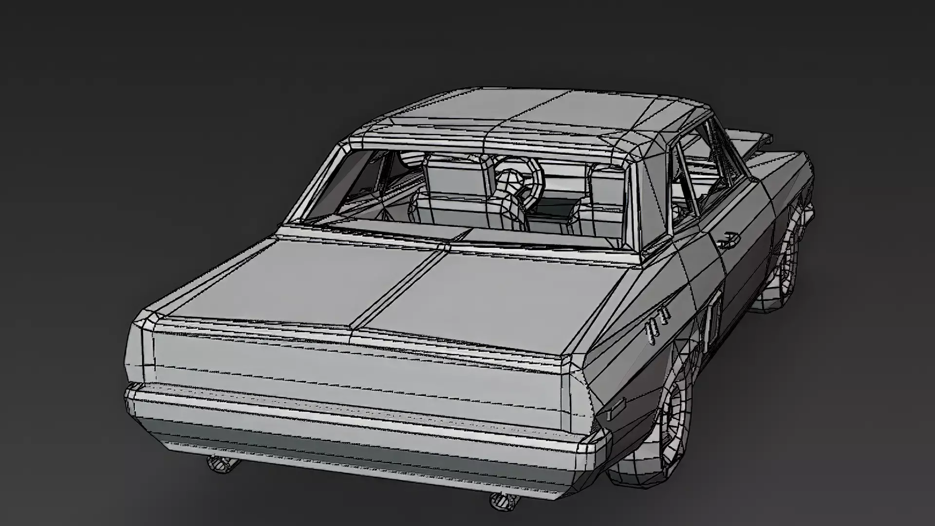 Abandoned Rusty Vehicles Pack 3D Models PBR 3D model_59