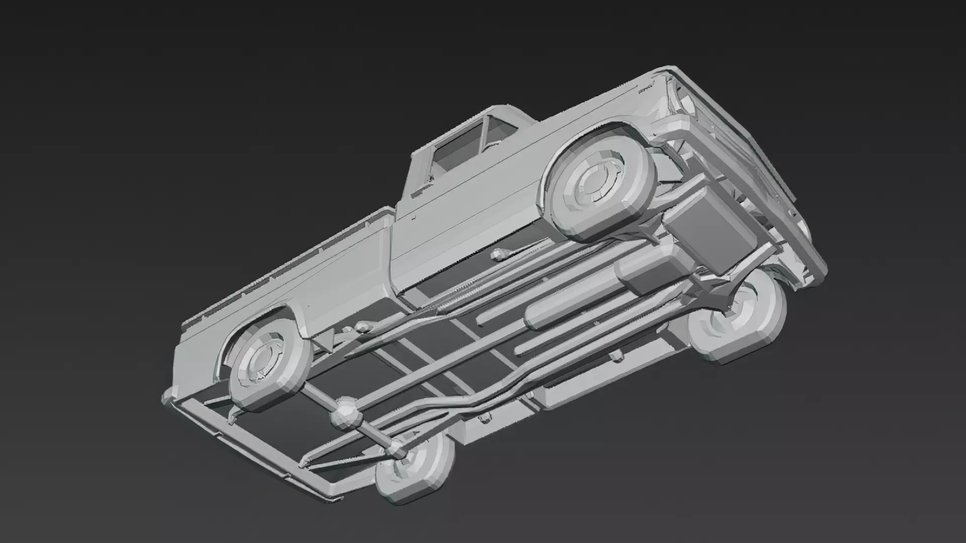 Abandoned Rusty Vehicles Pack 3D Models PBR 3D model_42