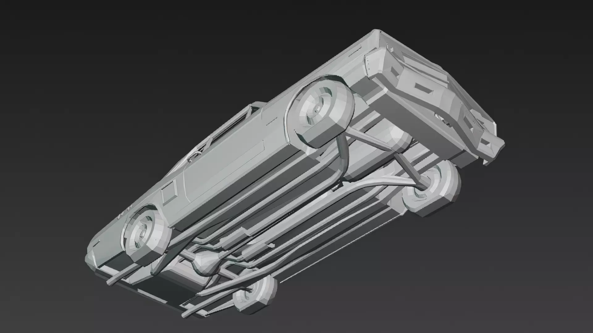 Abandoned Rusty Vehicles Pack 3D Models PBR 3D model_58