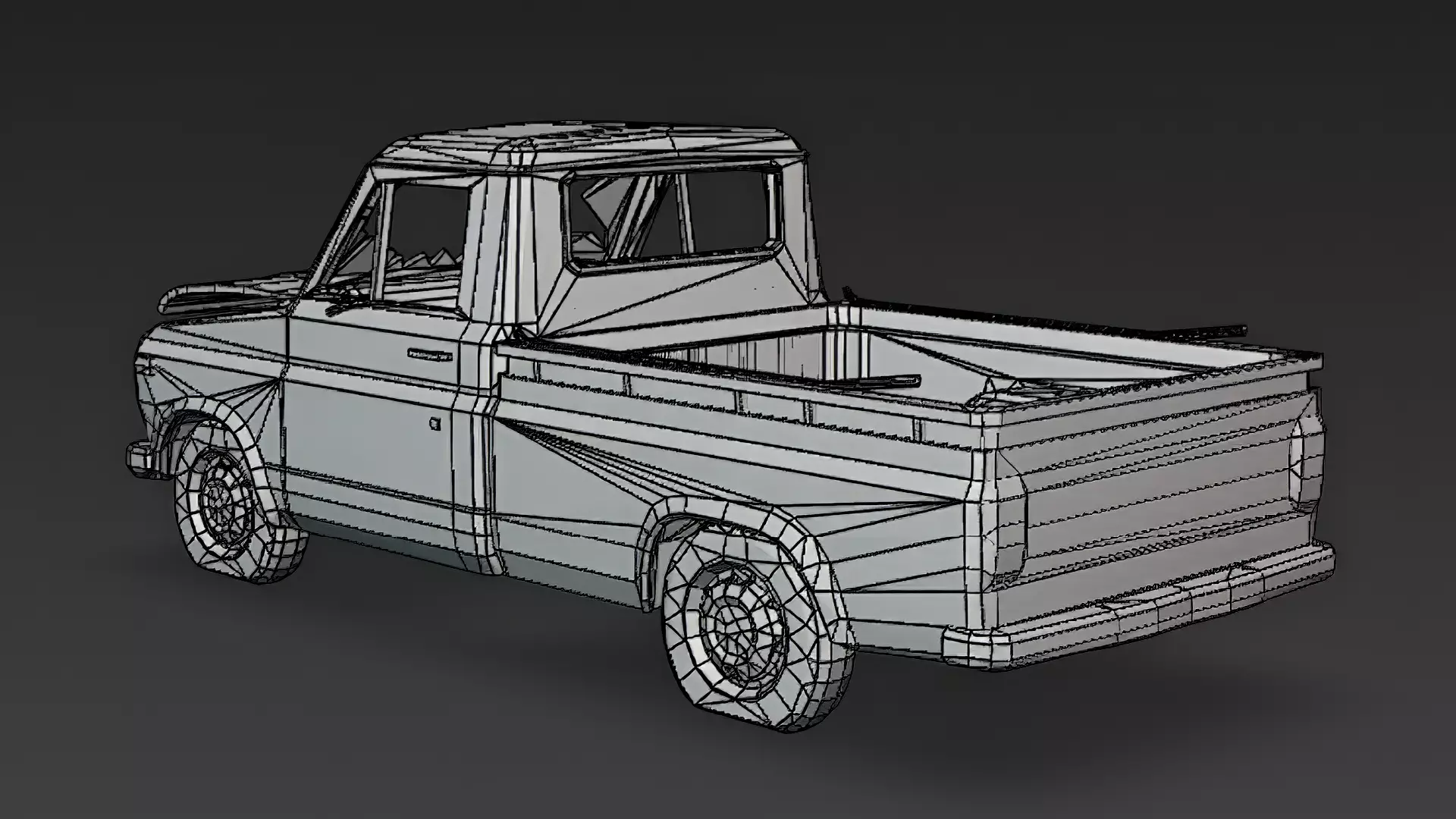 Abandoned Rusty Vehicles Pack 3D Models PBR 3D model_45