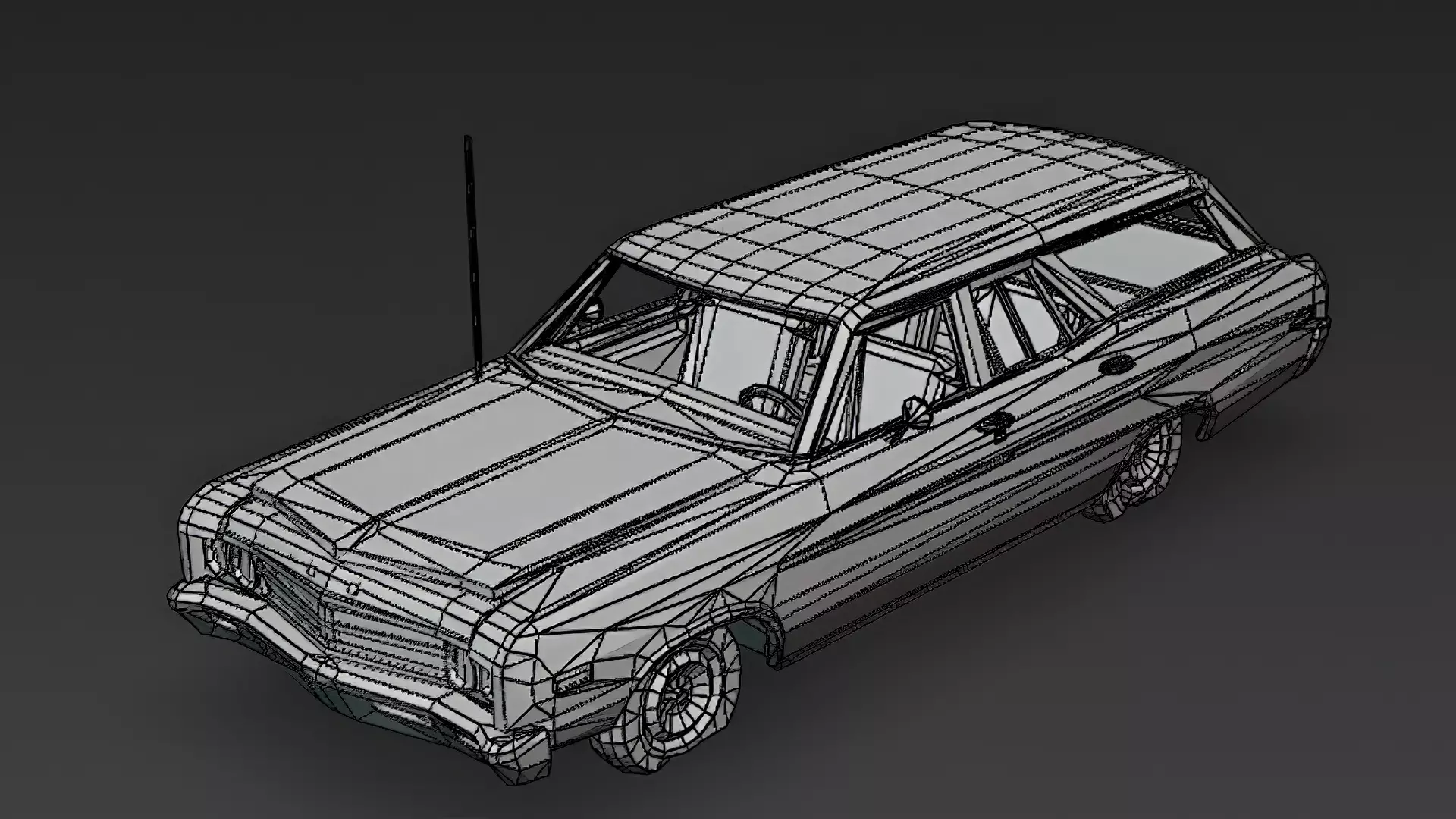 Abandoned Rusty Vehicles Pack 3D Models PBR 3D model_29