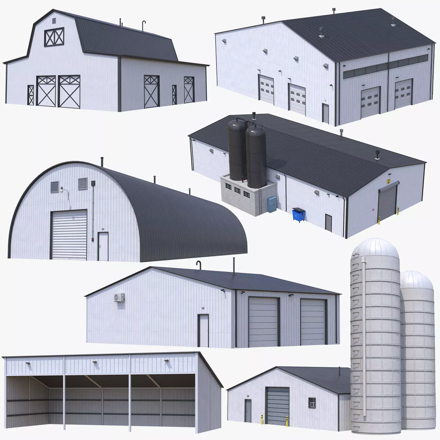 7 PBR Farm Buildings Collection _0