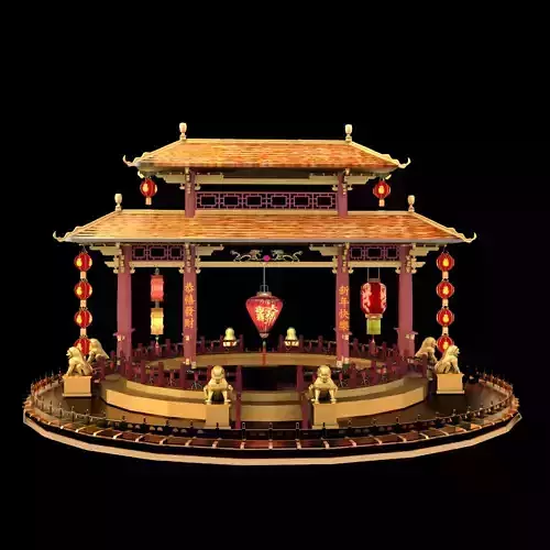 Chinese ancient gate 