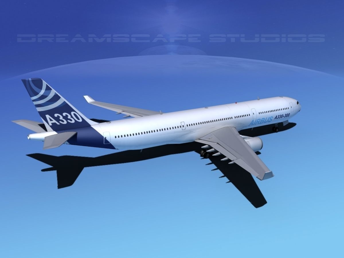 A330-300 Airbus 3D model_5