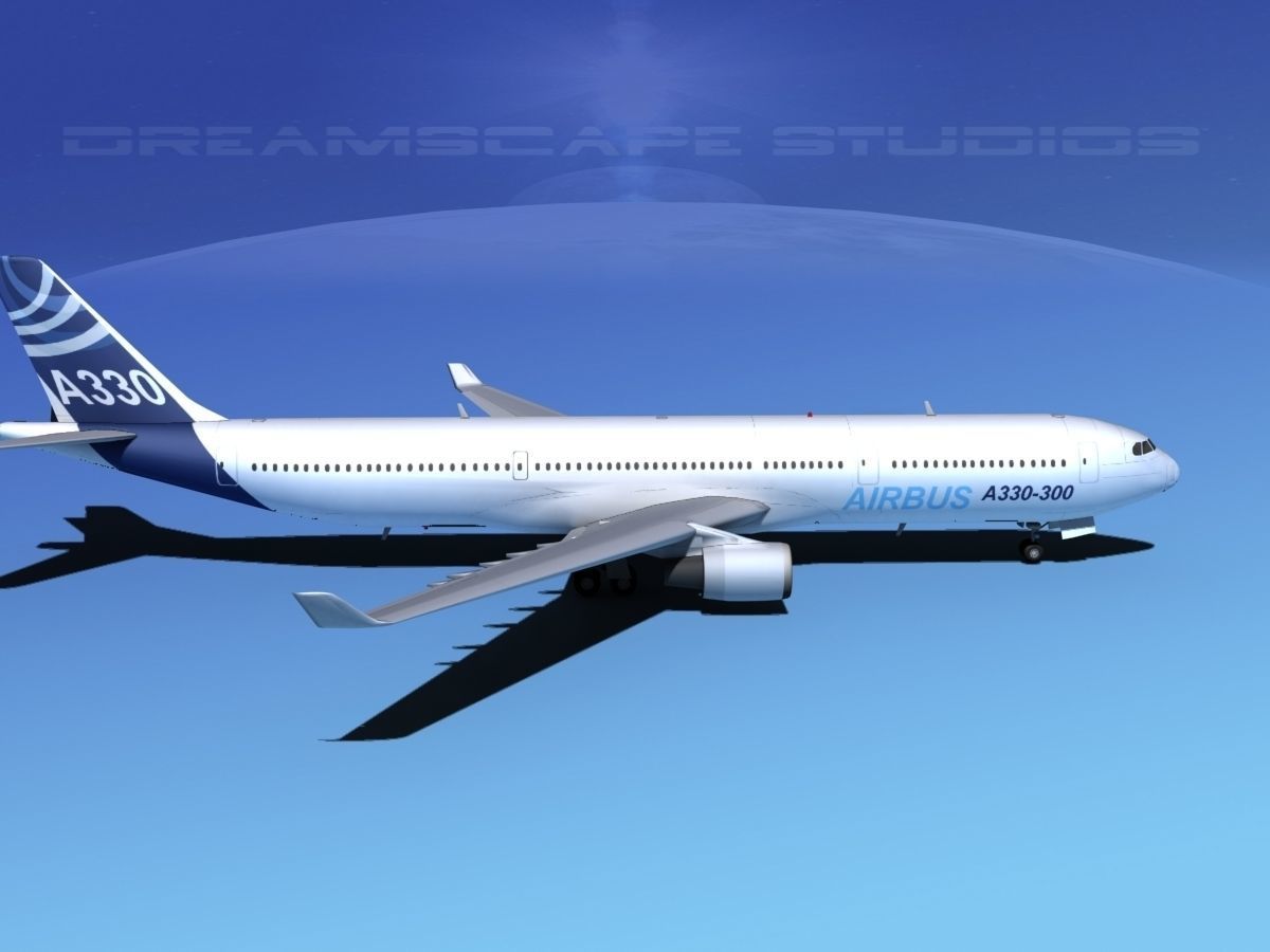 A330-300 Airbus 3D model_4