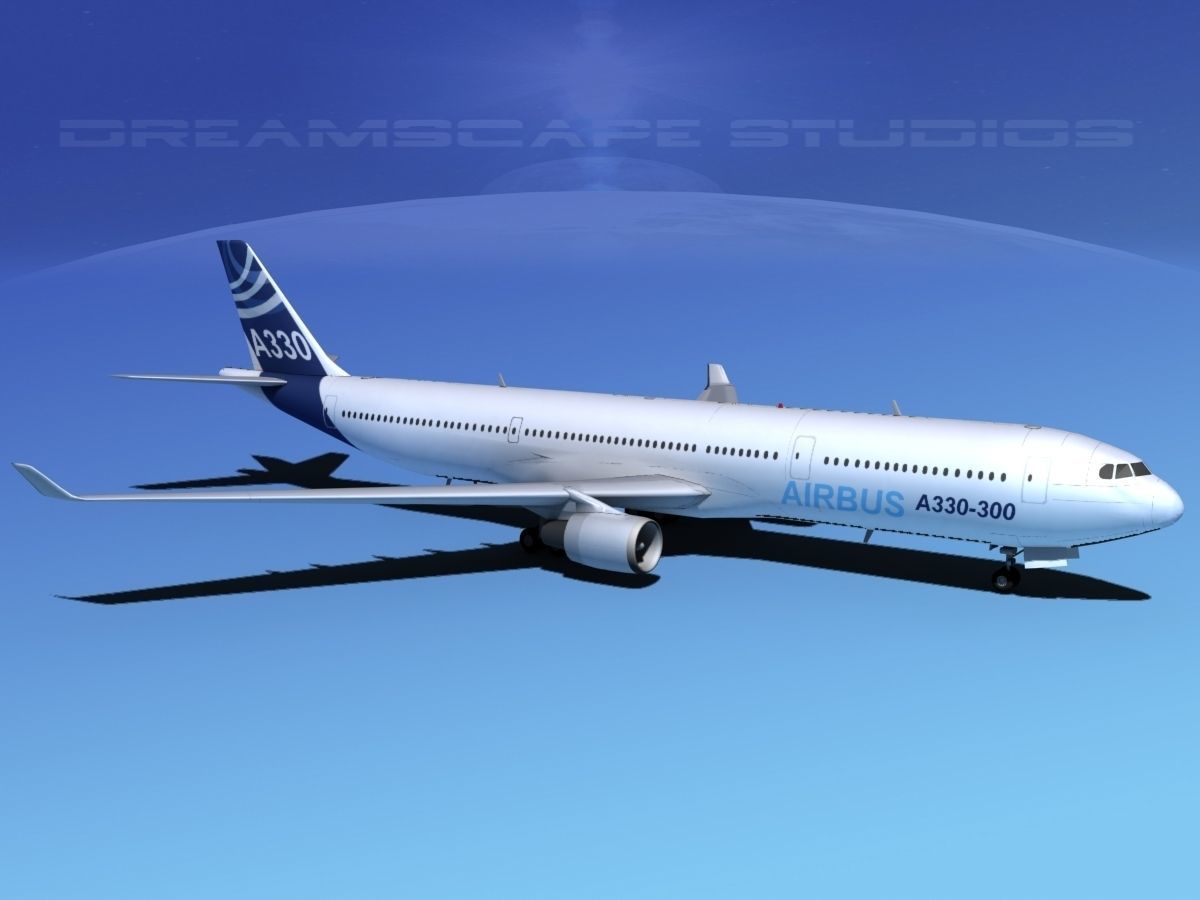 A330-300 Airbus 3D model_3