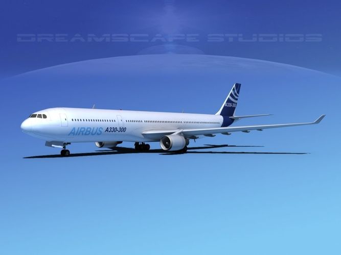 A330-300 Airbus 3D model