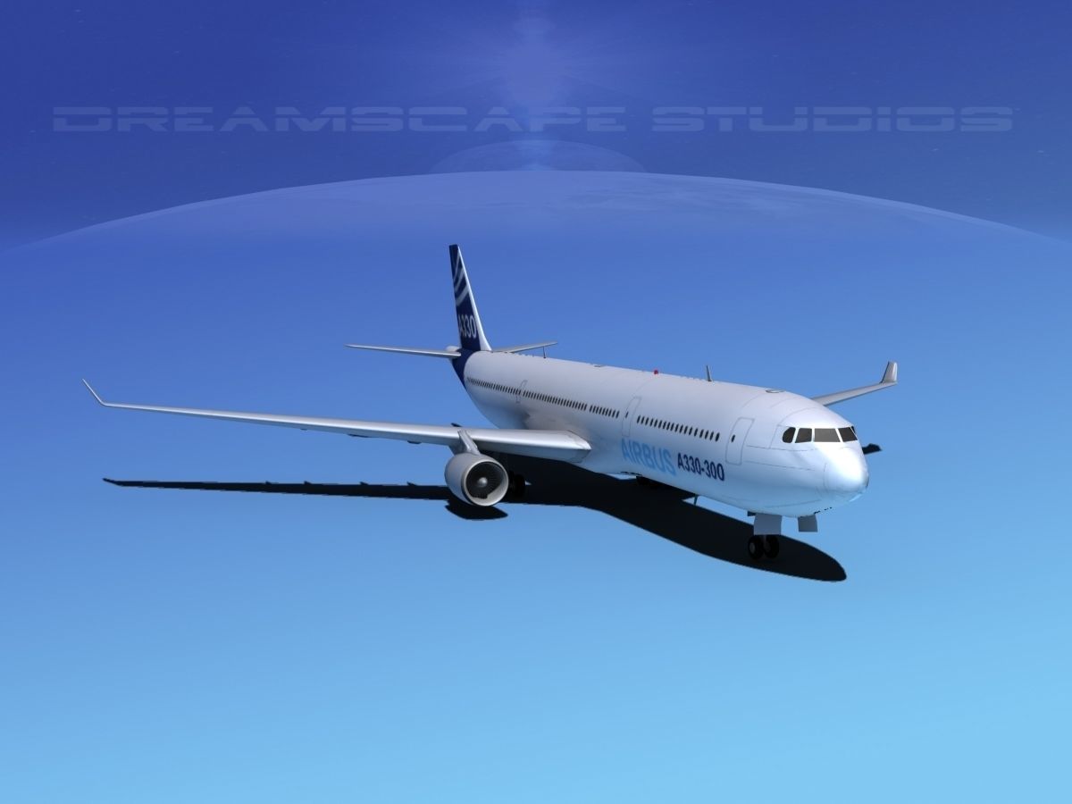 A330-300 Airbus 3D model_2