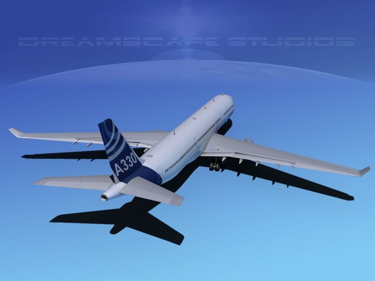 A330-300 Airbus 3D model_6