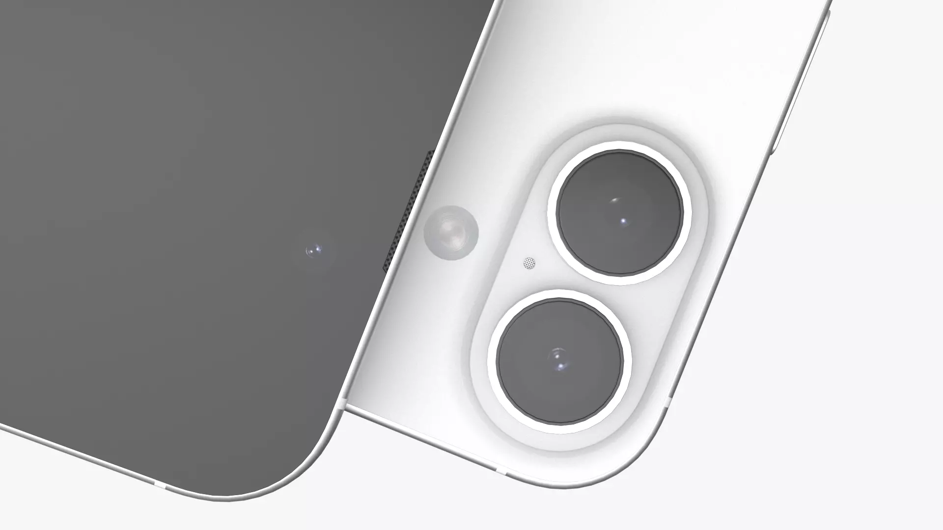 Apple iPhone 17 White 3D model_8