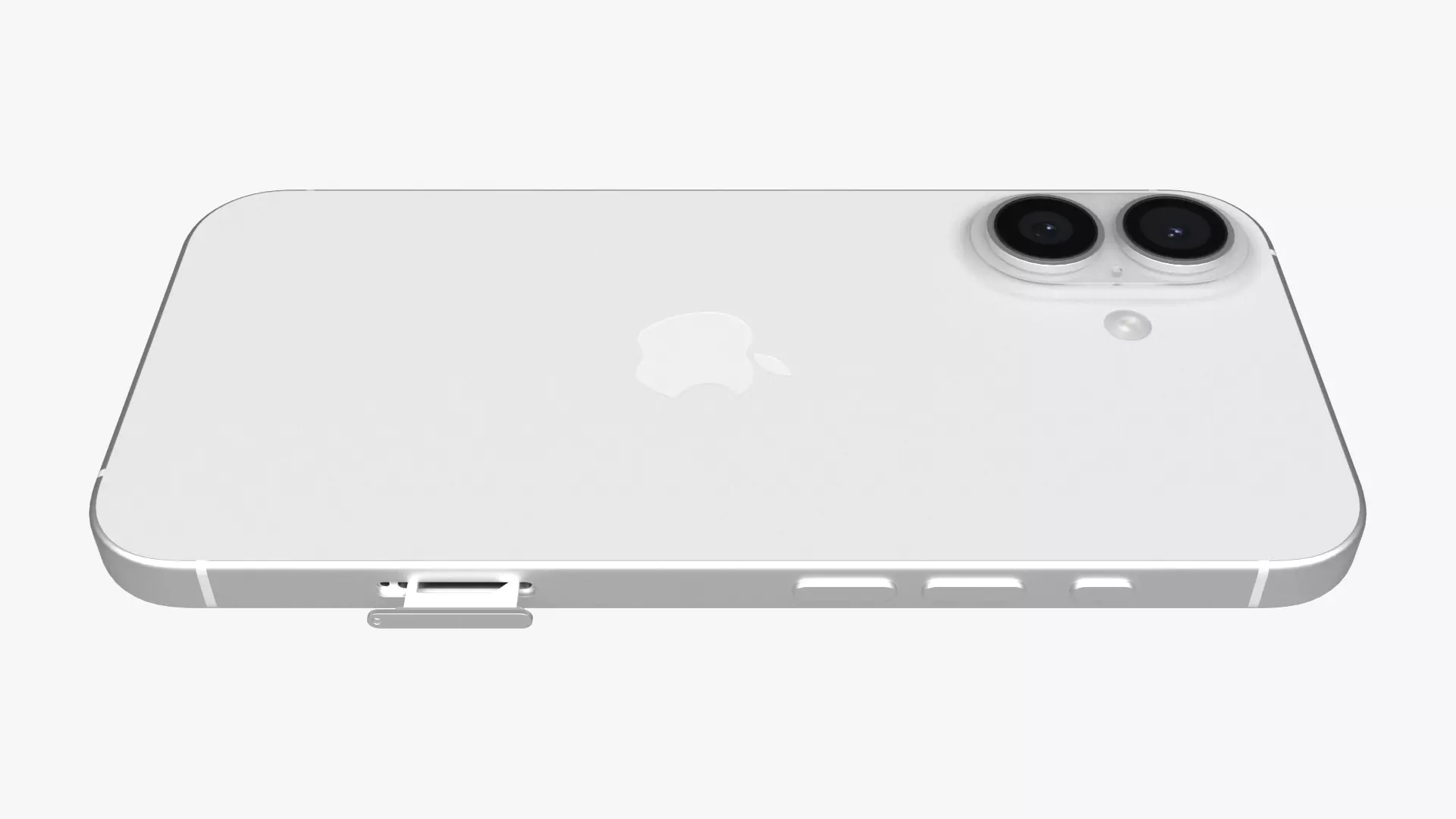 Apple iPhone 17 White 3D model_10
