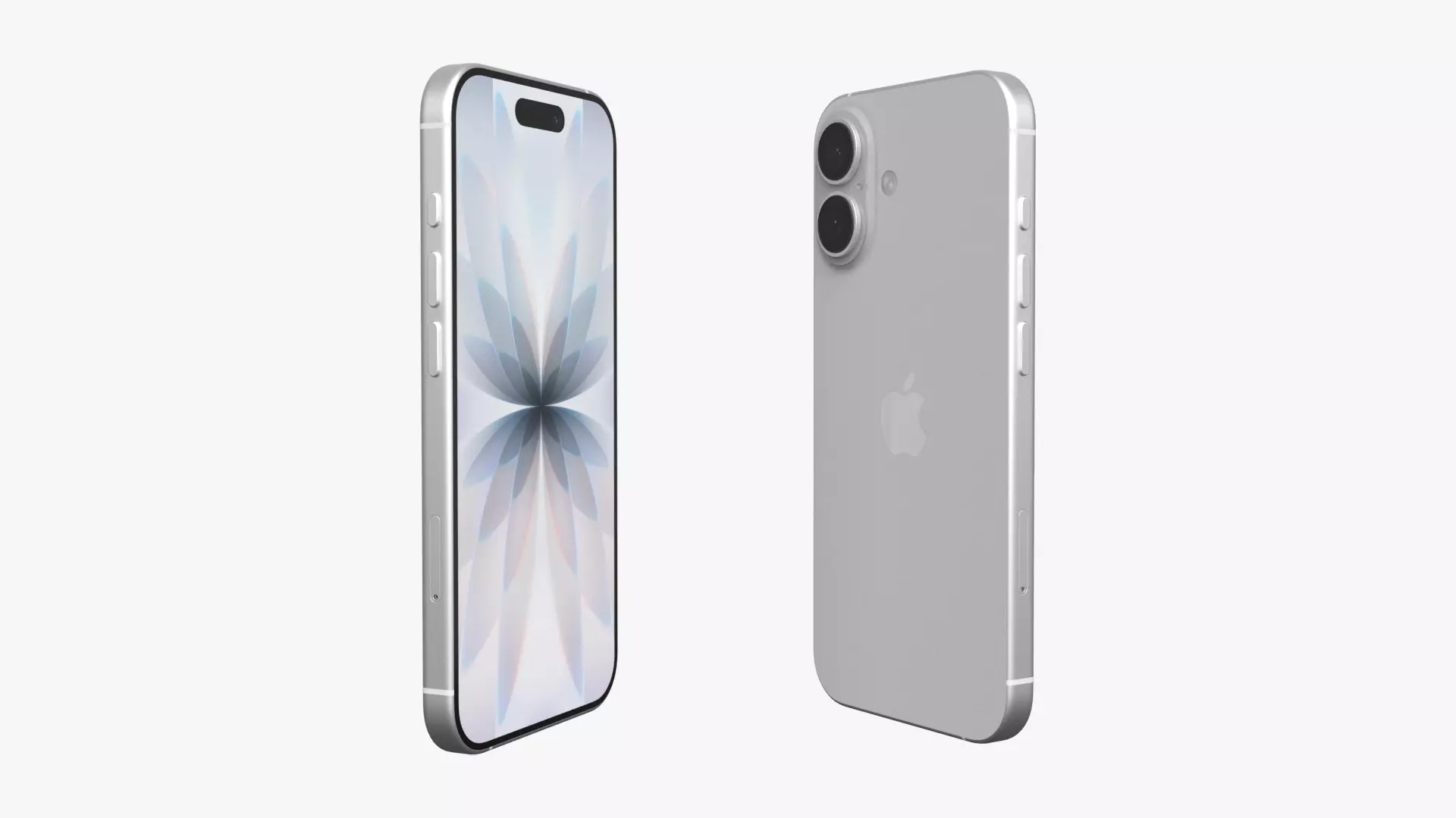 Apple iPhone 17 White 3D model_3