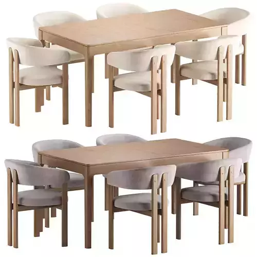 Deephouse Alicante Chair and Cologne Table