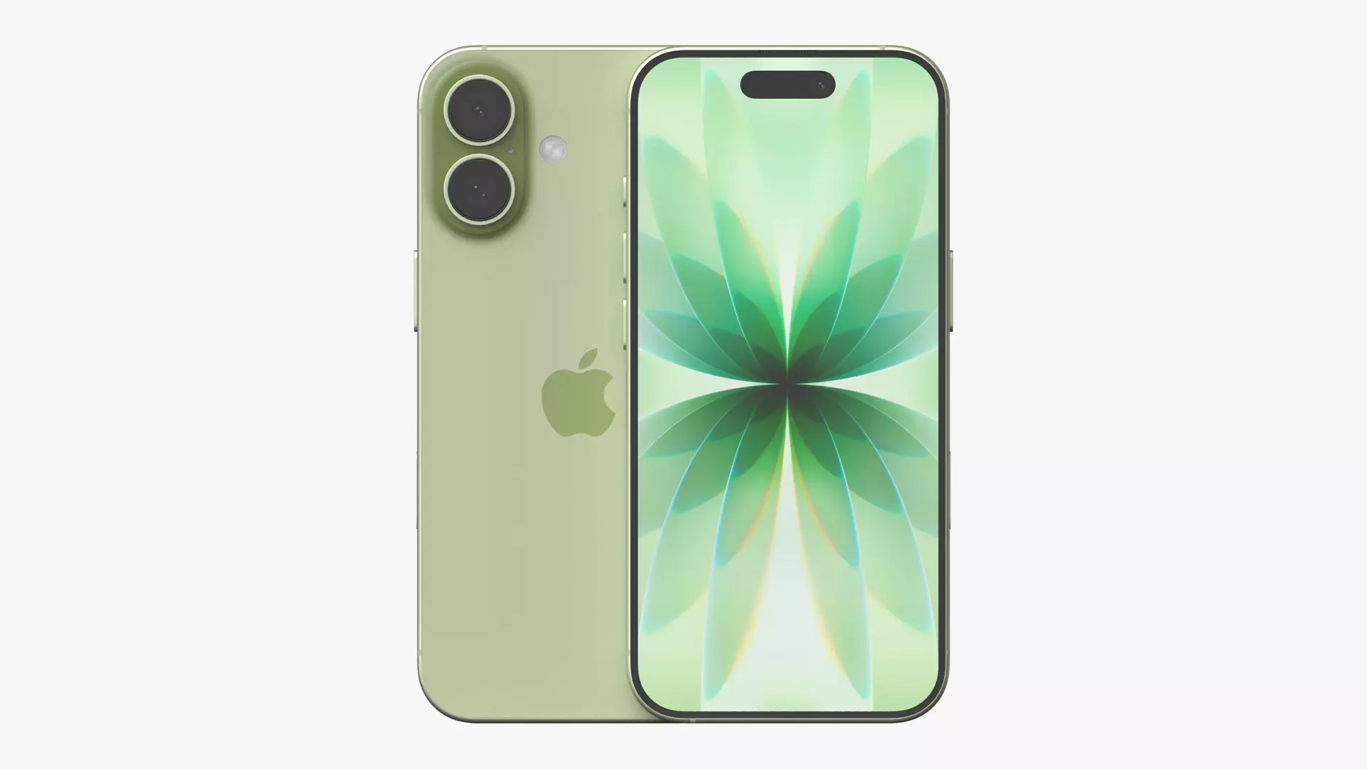 Apple iPhone 17 Sage 3D model