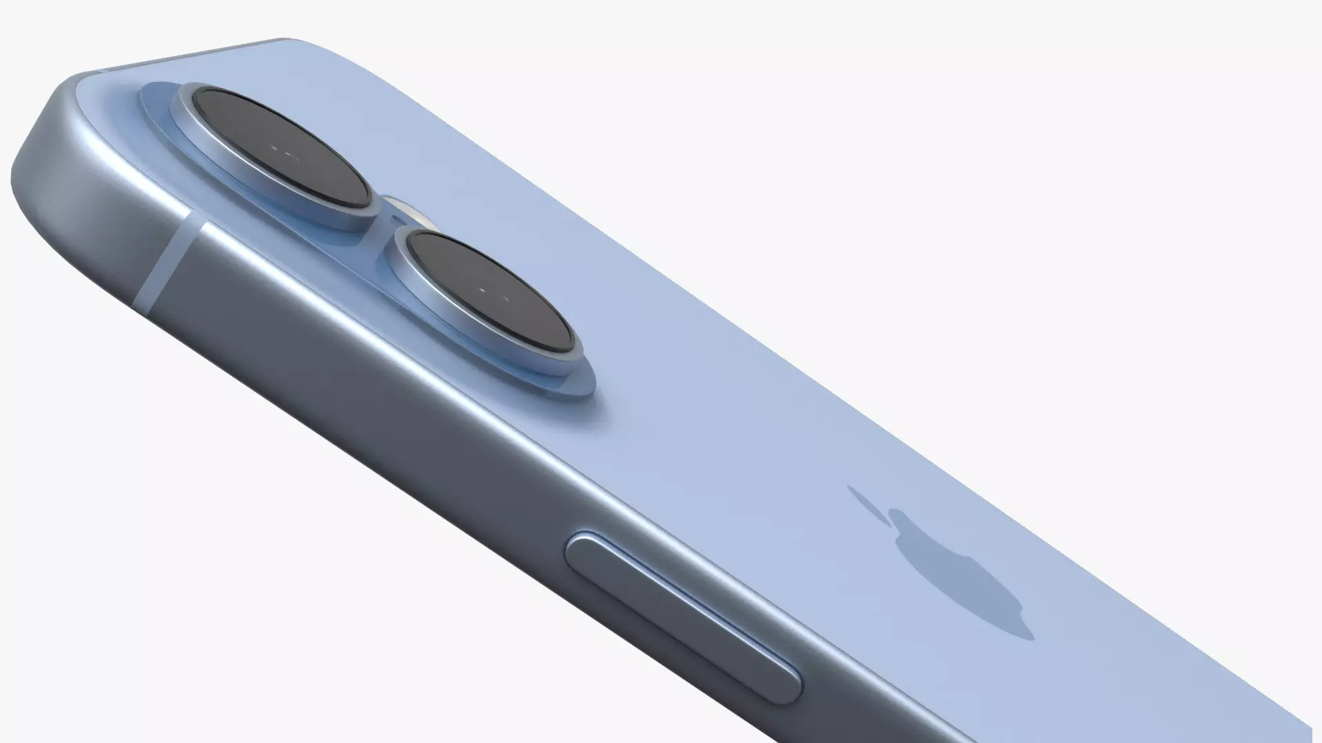 Apple iPhone 17 Mist Blue 3D model_5