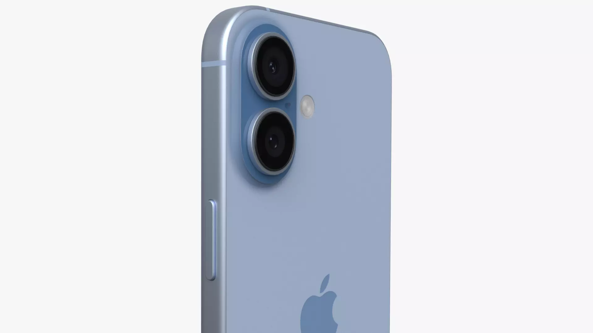 Apple iPhone 17 Mist Blue 3D model_4