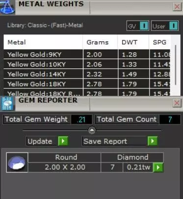 Elegant Diamond Cluster Ring 3D print model 3D print model_4