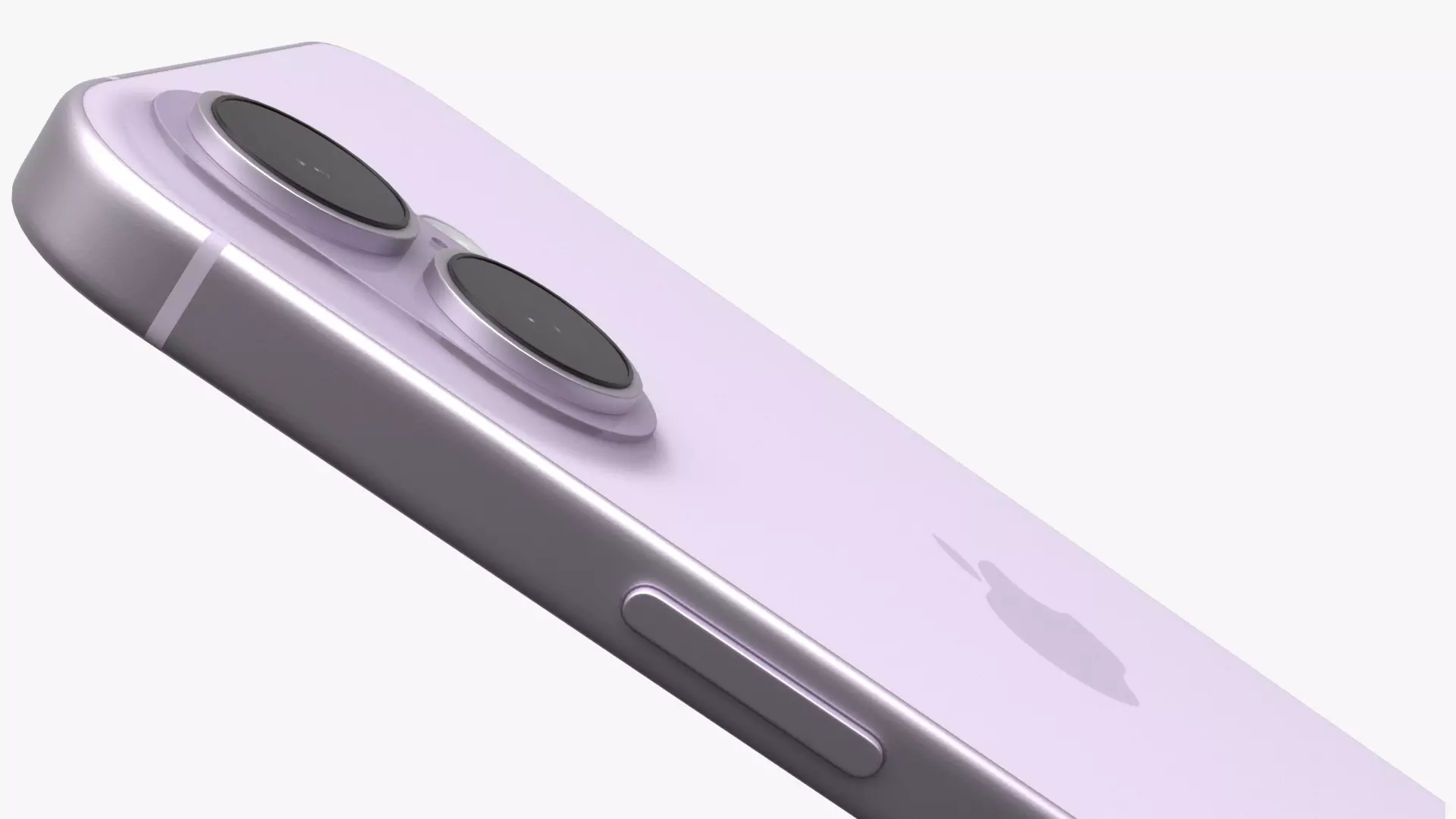 Apple iPhone 17 Lavender 3D model_5