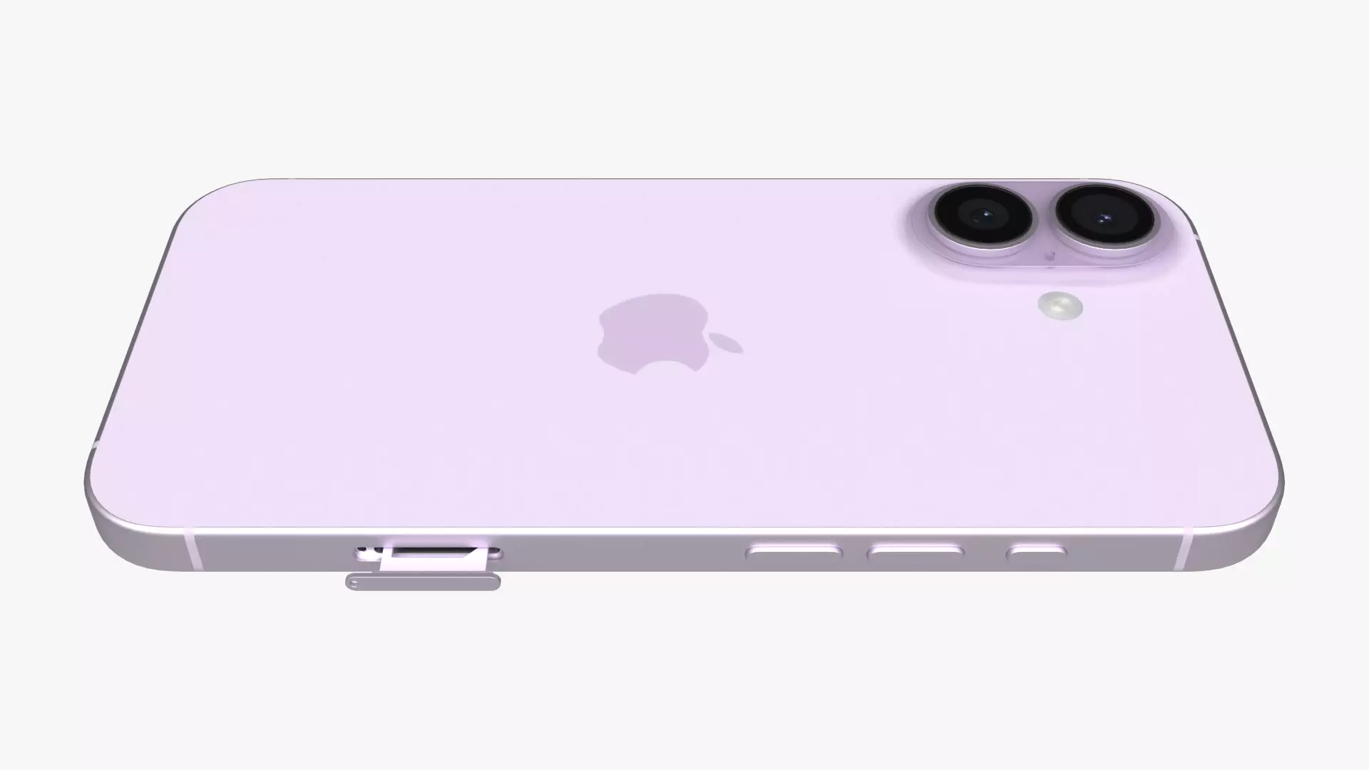 Apple iPhone 17 Lavender 3D model_10