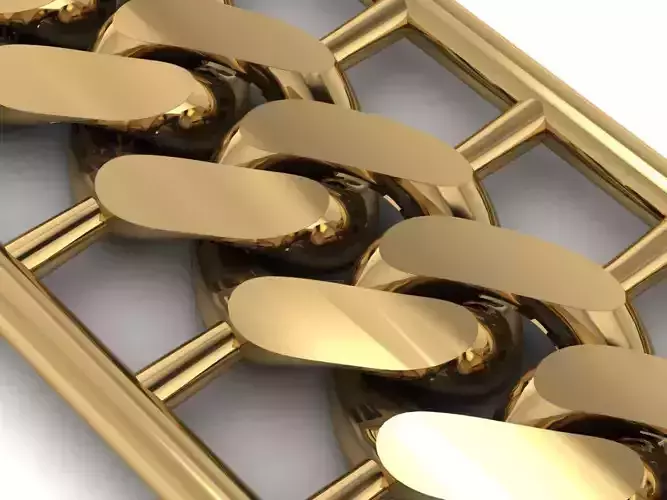 hollow chain bracelet