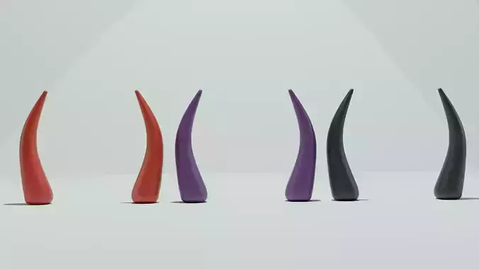 3D Horns simple