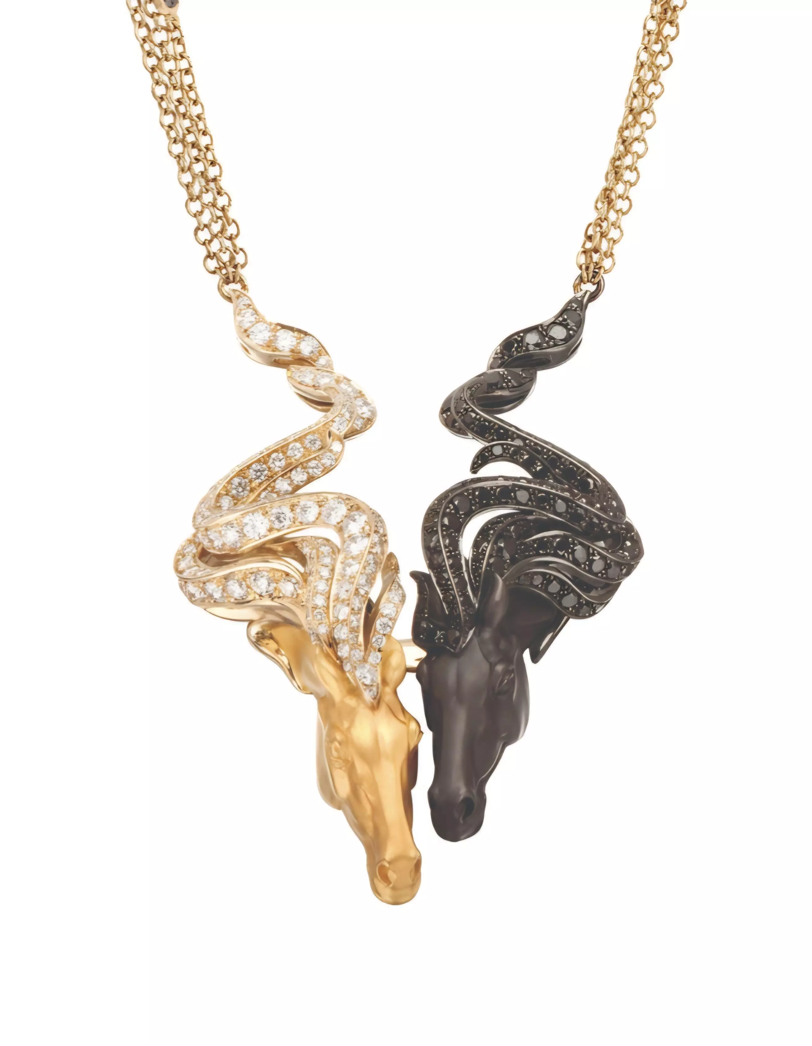 magerit wild sprit horses 3D print model_9